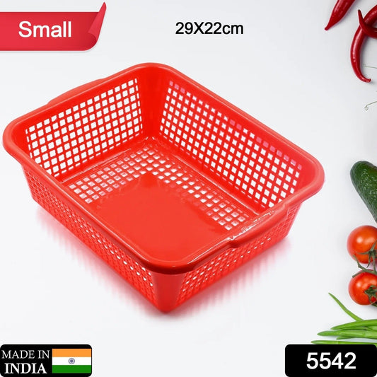Plastic 1 Pc Kitchen Small Size Dish Rack Drainer Vegetables and Fruits (29x22CM)