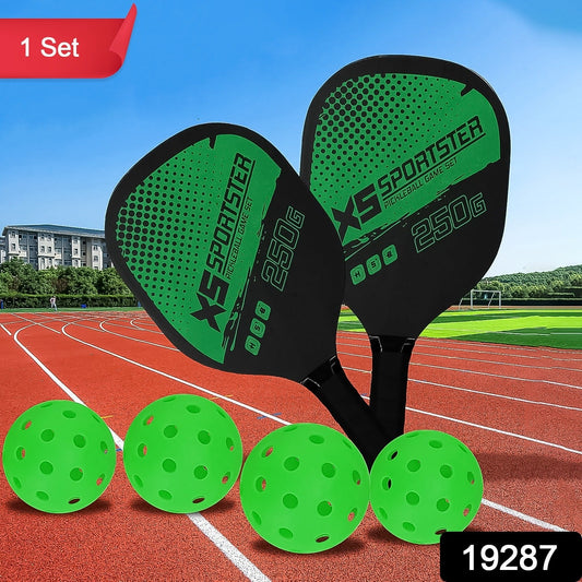 Konex Professional Outdoor Pickleball Paddle and Ball (1 Set)