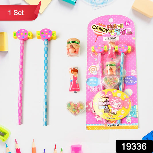 Candy-Inspired Pencil Set 